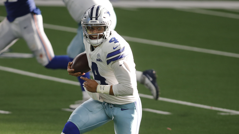 Dallas Cowboys' Dak Prescott