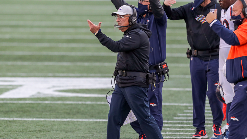 Denver Broncos head coach Vic Fangio