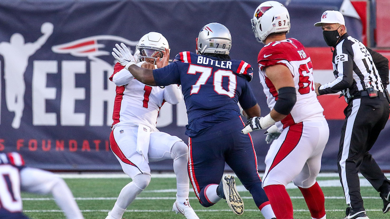Patriots defensive tackle Adam Butler