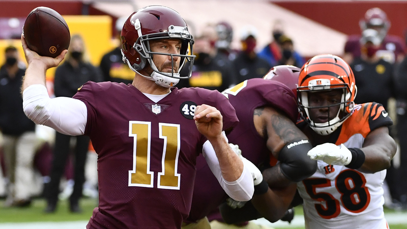 Washington Football Team Quarterback Alex Smith