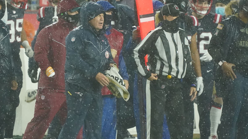 New England Patriots head coach Bill Belichick