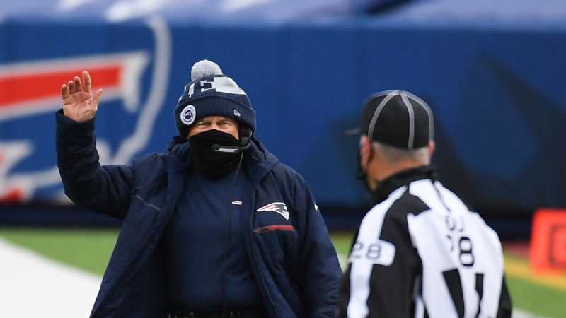 New England Patriots head coach Bill Belichick