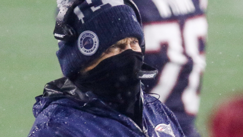 New England Patriots head coach Bill Belichick