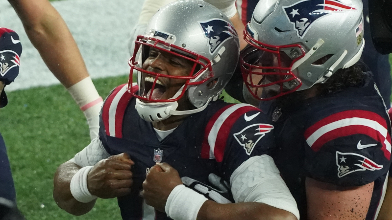 New England Patriots quarterback Cam Newton