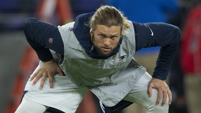Patriots outside linebacker Chase Winovich