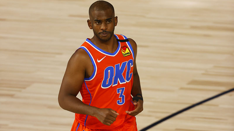 Oklahoma City Thunder point guard Chris Paul