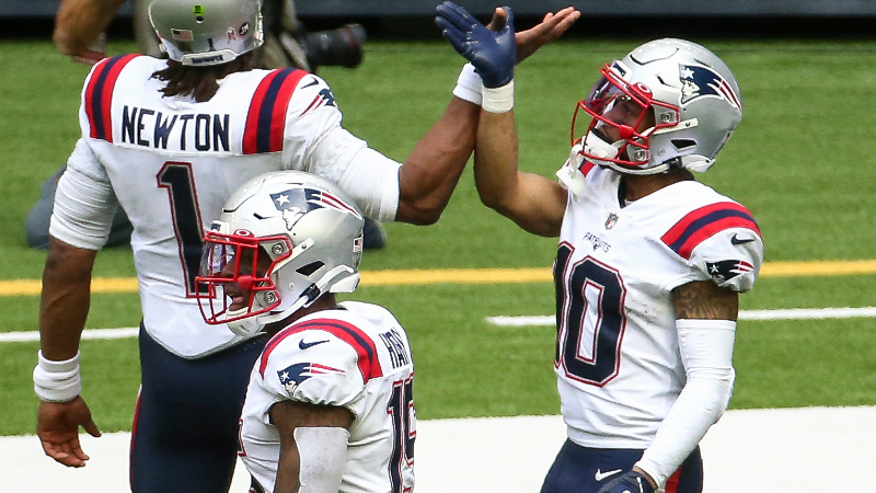 New England Patriots wide receiver Damiere Byrd