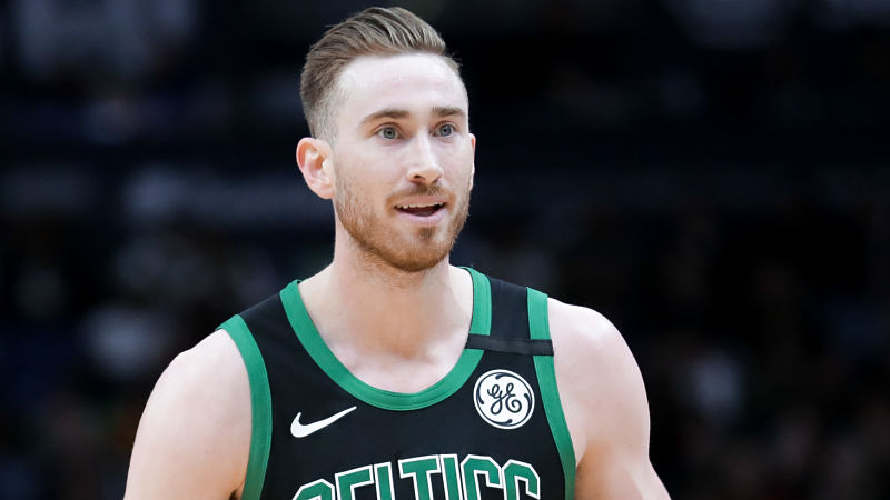 Boston Celtics forward Gordon Hayward