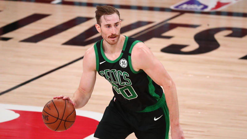 Boston Celtics forward Gordon Hayward