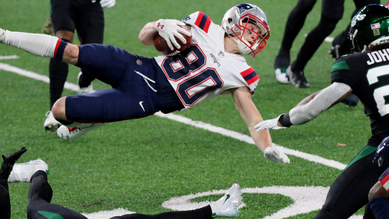 New England Patriots wide receiver Gunner Olszewski