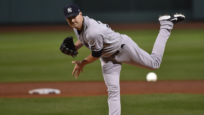 New York Yankees pitcher J.A. Happ