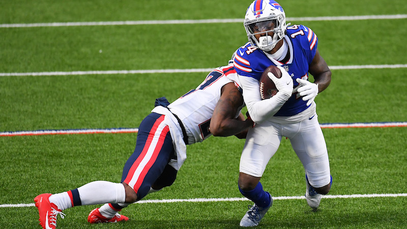New England Patriots cornerback JC Jackson