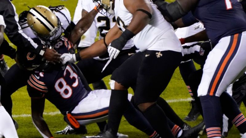 Chicago Bears wide receiver Javon Wims