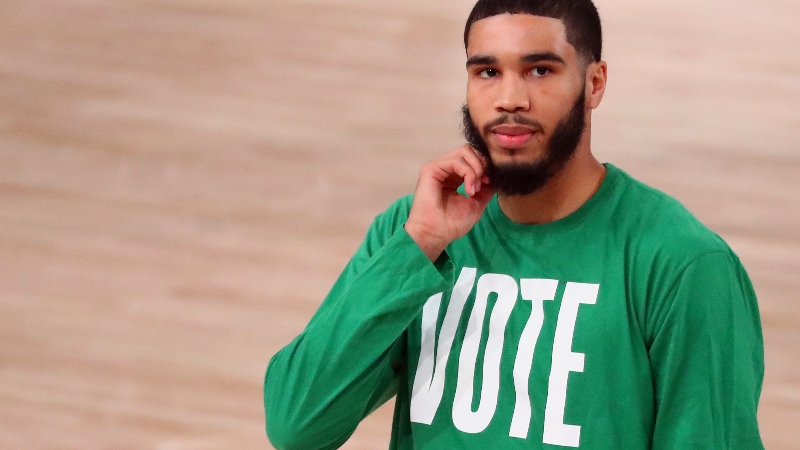 Boston Celtics forward Jayson Tatum