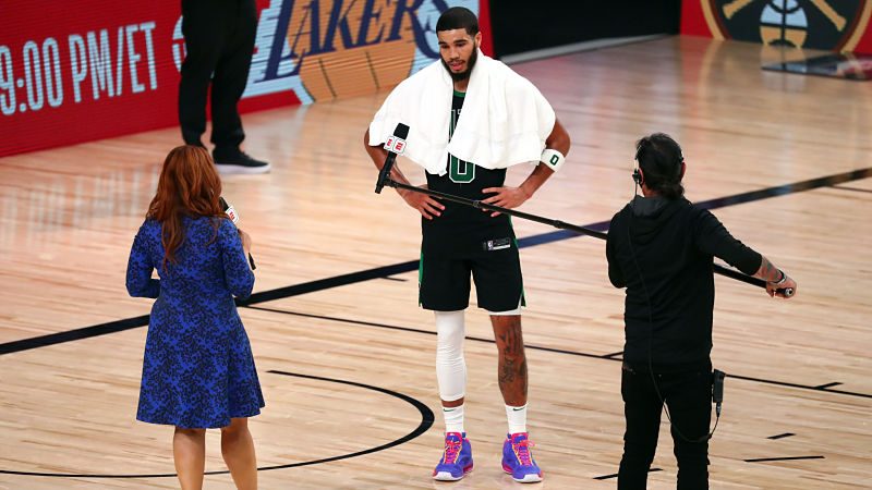 Boston Celtics forward Jayson Tatum