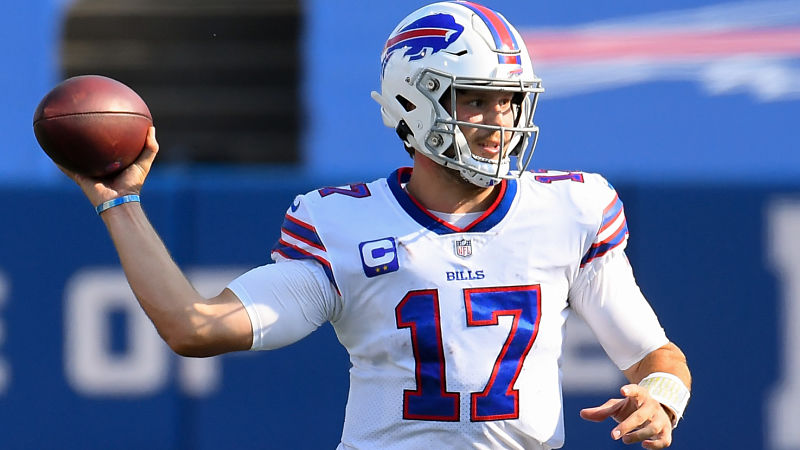 Buffalo Bills quarterback Josh Allen