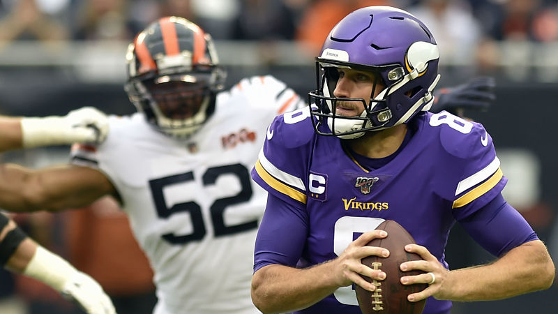 Minnesota Vikings quarterback Kirk Cousins
