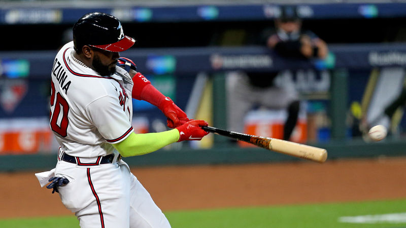 Atlanta Braves outfielder Marcell Ozuna