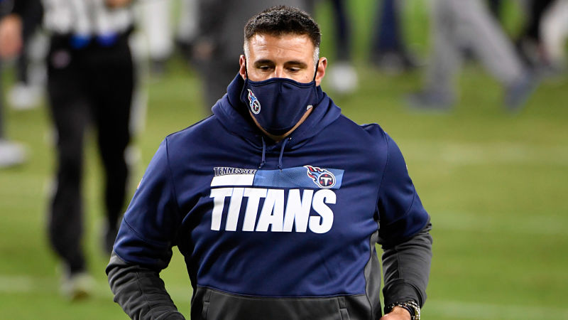 Tennessee Titans head coach Mike Vrabel