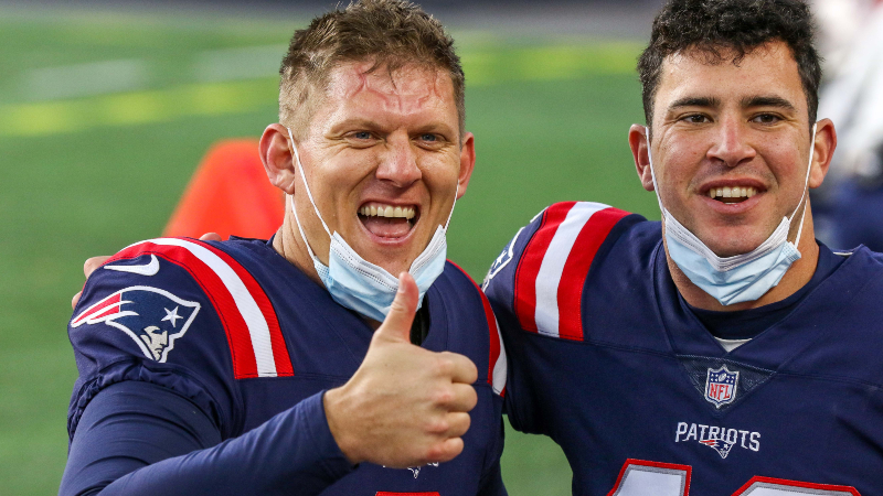 New England Patriots kicker Nick Folk