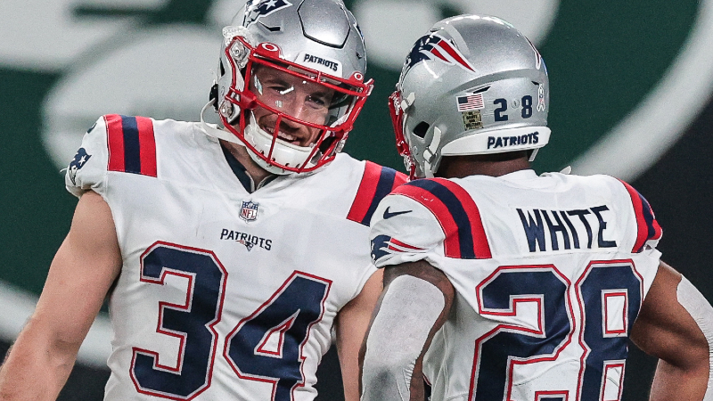 New England Patriots running back Rex Burkhead