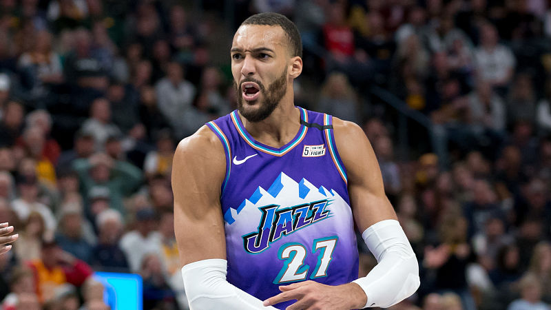 Utah Jazz center Rudy Gobert