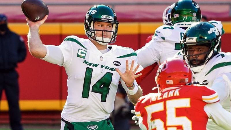New York Jets quarterback Sam Darnold
