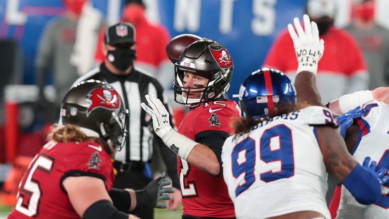 Tampa Bay Buccaneers quarterback Tom Brady
