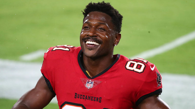 Tampa Bay Buccaneers receiver Antonio Brown