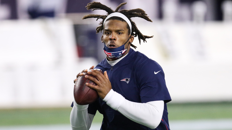 New England Patriots Quarterback Cam Newton