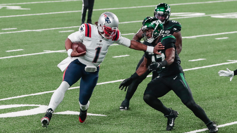 New England Patriots Quarterback Cam Newton