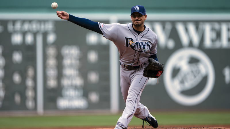 Tampa Bay Rays pitcher Charlie Morton