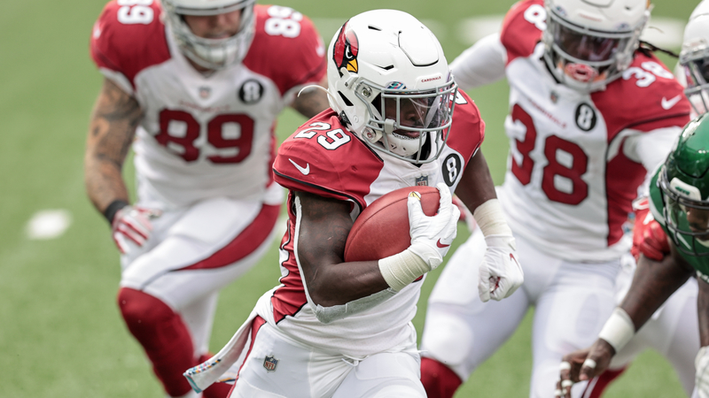 Arizona Cardinals running back Chase Edmonds