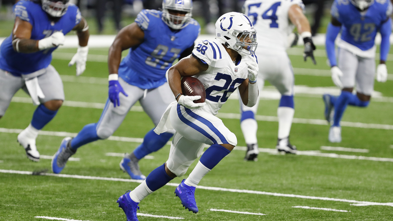 Indianapolis Colts running back Jonathan Taylor