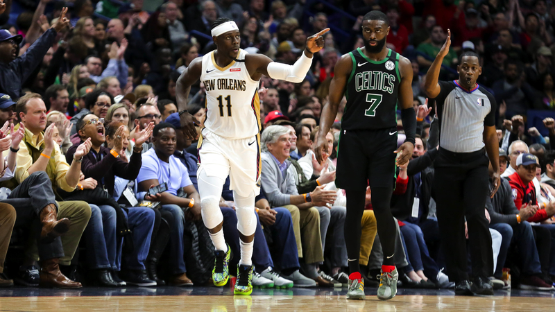 New Orleans Pelicans guard Jrue Holiday