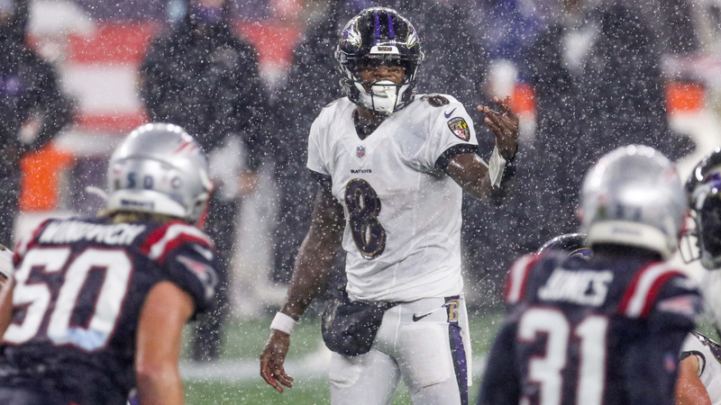 Baltimore Ravens' Lamar Jackson