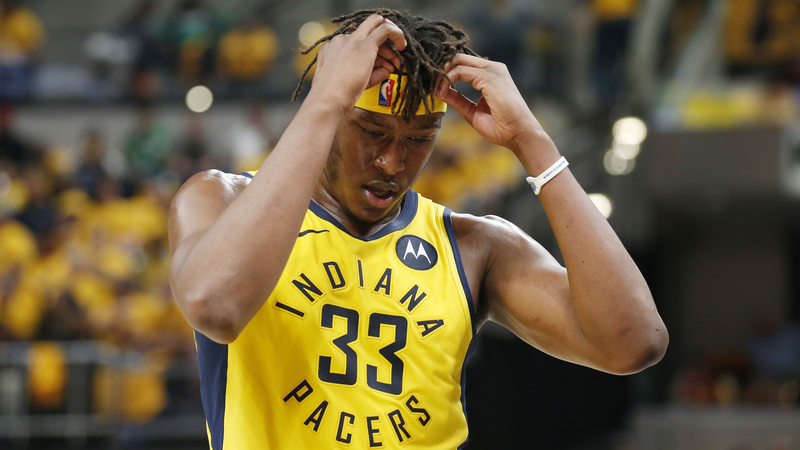 Indiana Pacers center Myles Turner