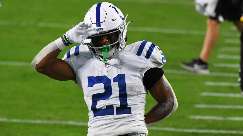 Indianapolis Colts running back Nyheim Hines