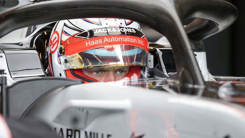 Formula One driver Romain Grosjean