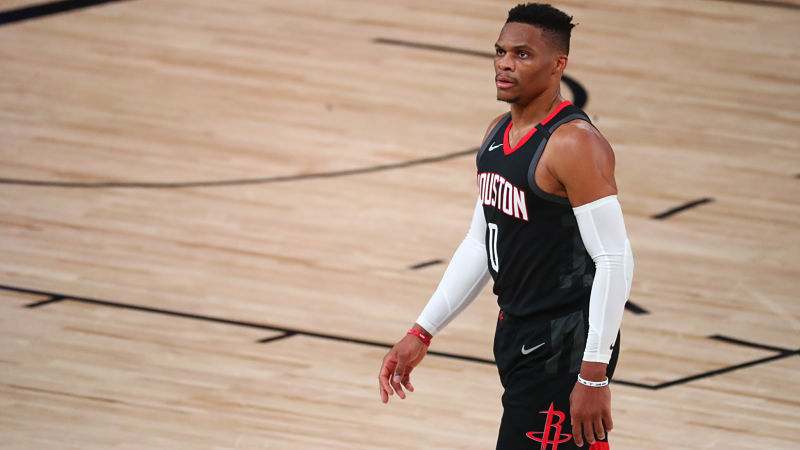 Houston Rockets guard Russell Westbrook