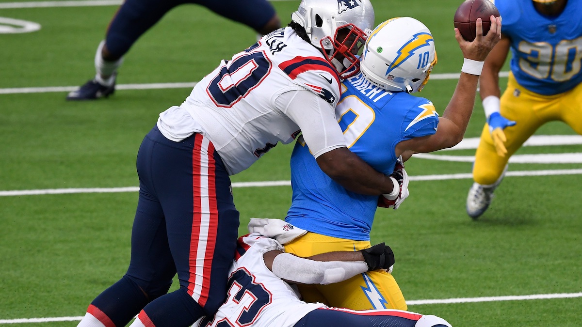 Patriots defensive tackle Adam Butler