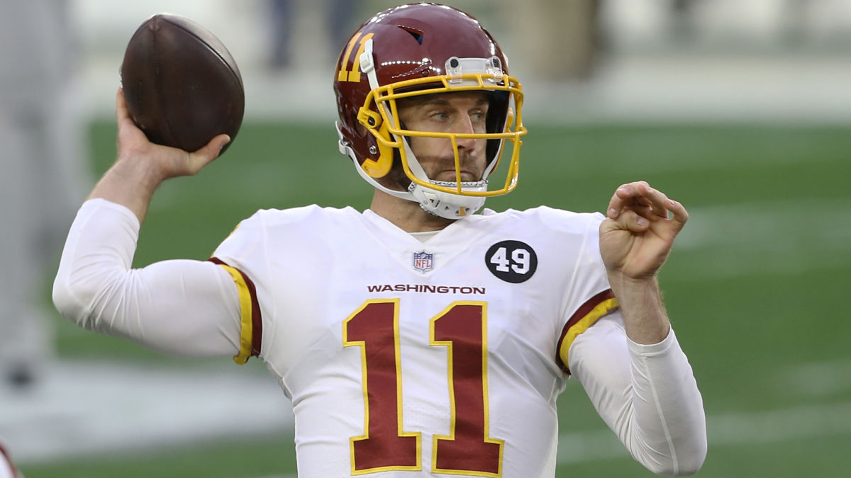 Washington Football Team quarterback Alex Smith