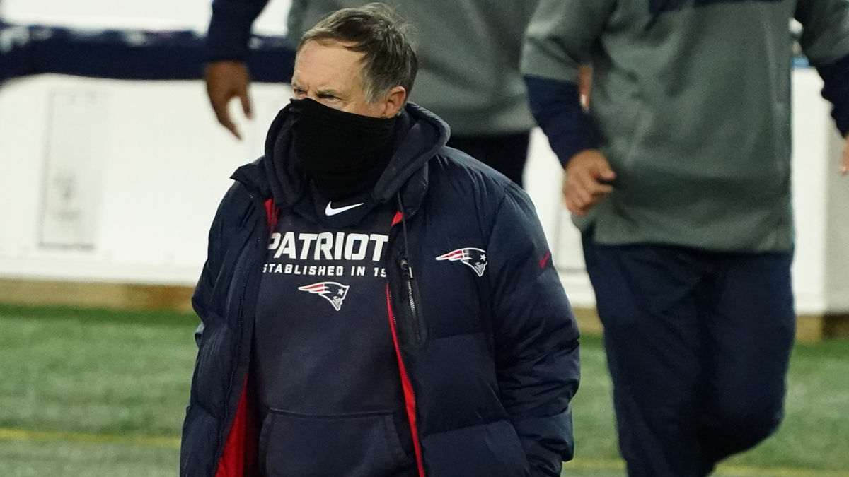 New England Patriots head coach Bill Belichick