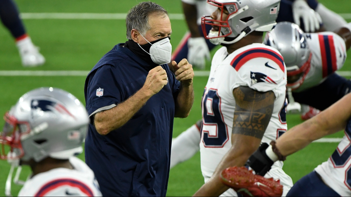 New England Patriots head coach Bill Belichick