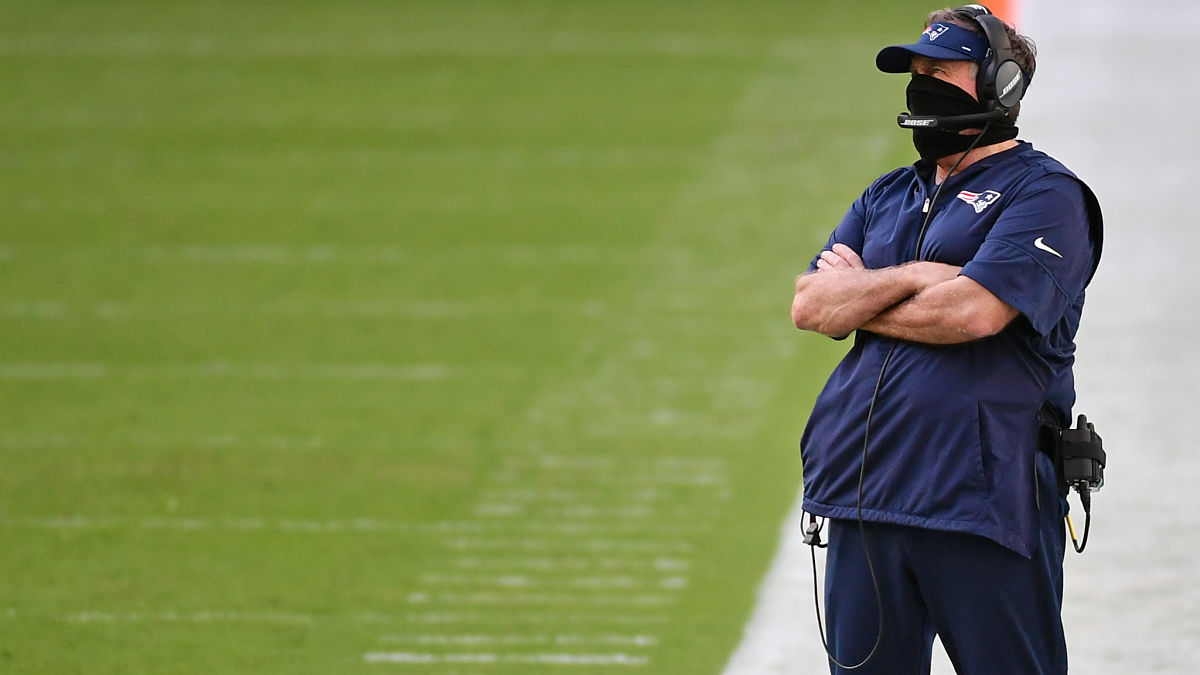 New England Patriots head coach Bill Belichick