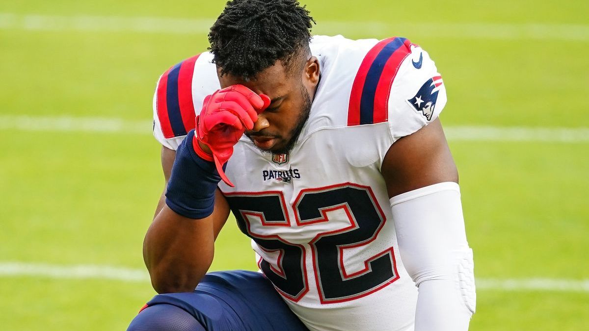 New England Patriots linebacker Brandon Copeland