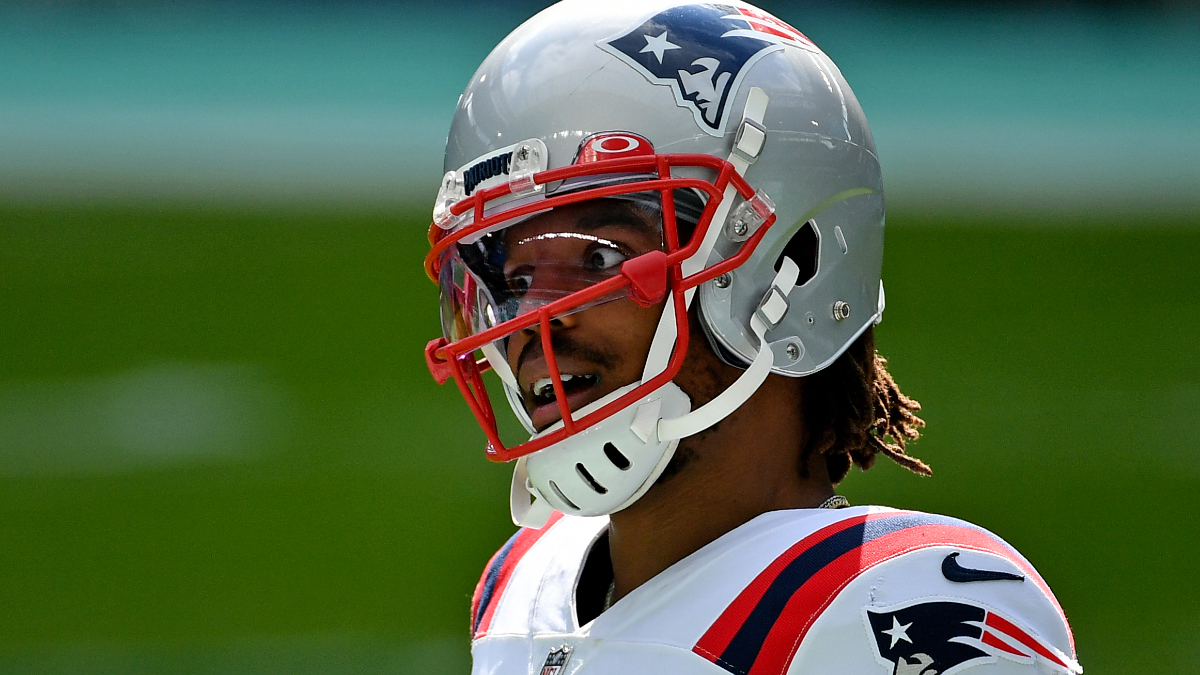 New England Patriots quarterback Cam Newton