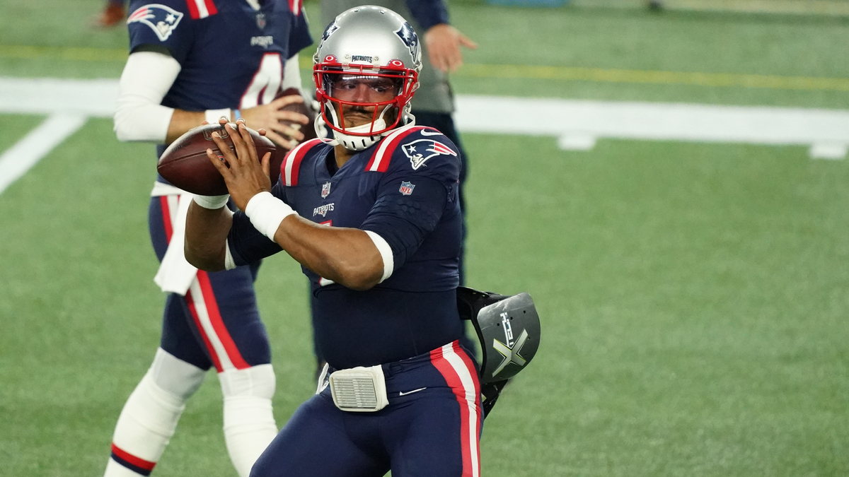 New England Patriots Quarterback Cam Newton