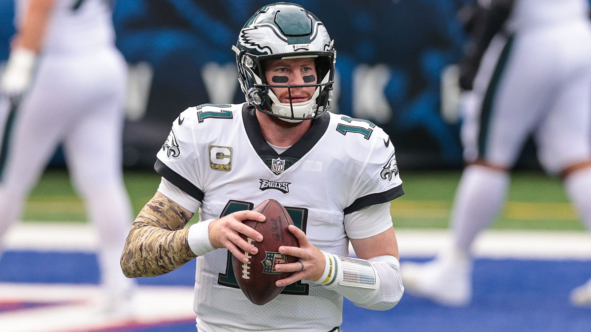 Philadelphia Eagles quarterback Carson Wentz