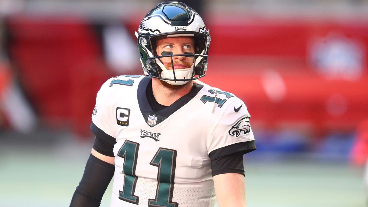 Philadelphia Eagles quarterback Carson Wentz